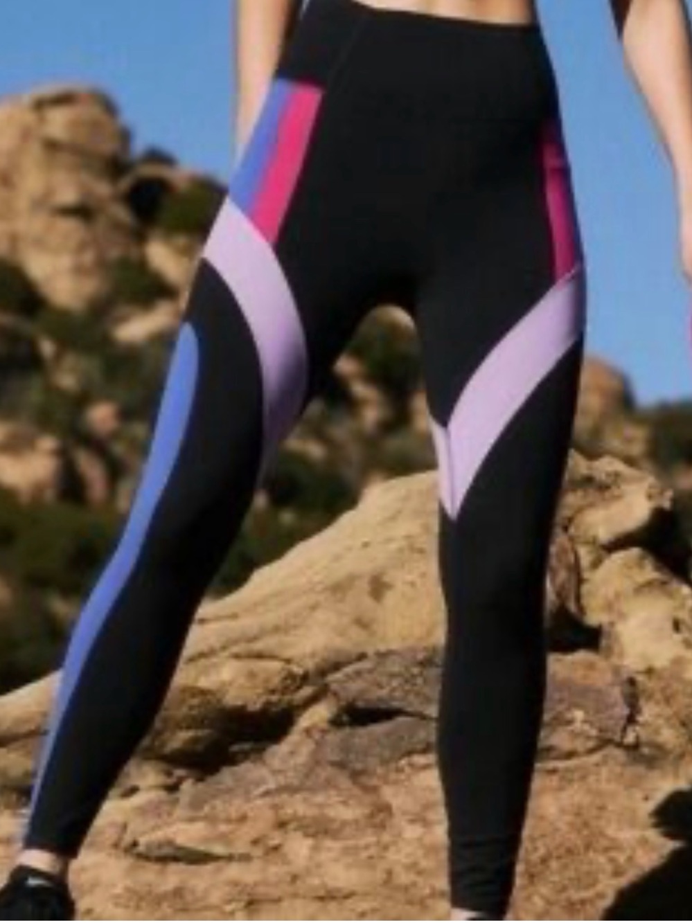 FP Movement by Free People
Never Better Legging
Colorblock Black Combo